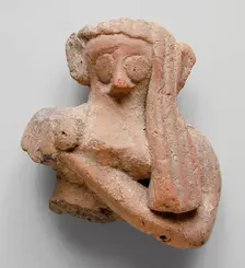 Head and Torso of a Female, New Kingdom, 1550-1070 BCE. Creator: Unknown
