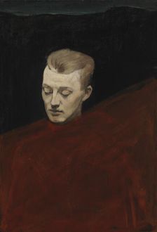 Head (Bruno Aspelin), 1894. Creator: Magnus Enckell