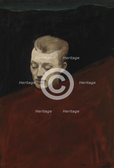 Head (Bruno Aspelin), 1894. Creator: Magnus Enckell.