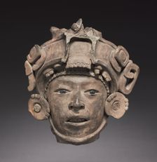 Head, c. 600-900. Creator: Unknown