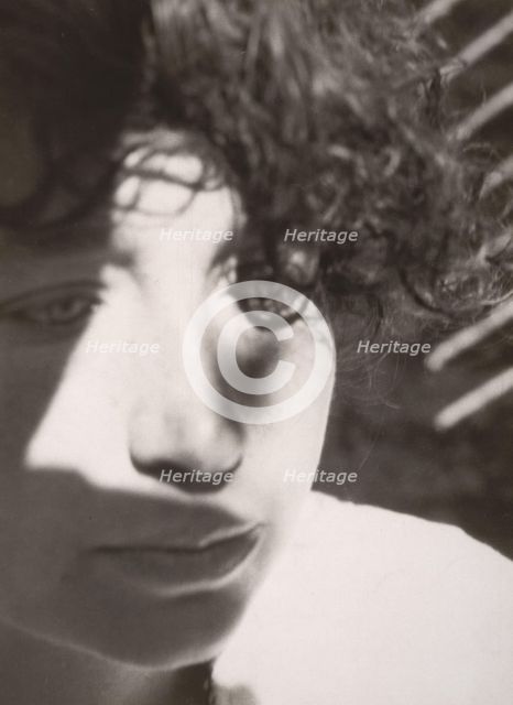 Head, ca 1926. Creator: Moholy-Nagy, Laszlo (1895-1946).