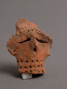 Head, Coptic, 4th-7th century. Creator: Unknown