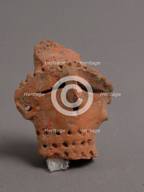 Head, Coptic, 4th-7th century. Creator: Unknown.