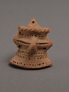 Head, Coptic, 4th-7th century. Creator: Unknown