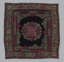 Head Cover, China, 1900, Qing Dyanasty (1644-1911). Creator: Unknown