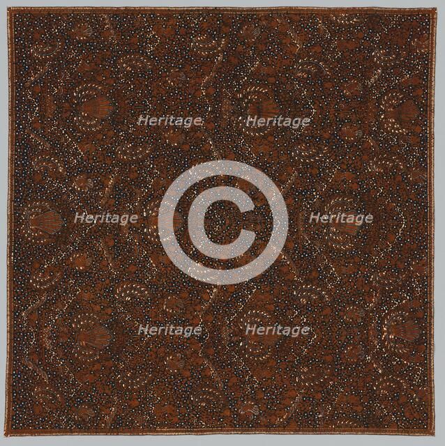 Head Cloth, late 1800s. Creator: Unknown.