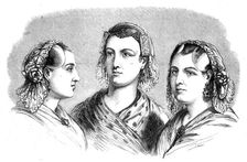 Head-dresses of Friesland women, 1861. Creator: Unknown