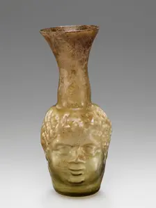 Head Flask, about 2nd-3rd century A.D. Creator: Unknown