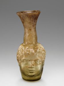 Head Flask, about 2nd-3rd century A.D. Creator: Unknown