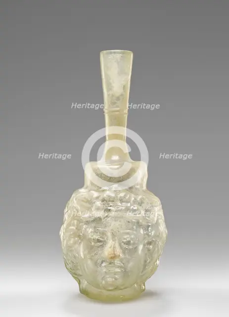 Head Flask, about 2nd century A.D. Creator: Unknown.