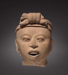 Head Fragment, 900-1200. Creator: Unknown