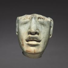 Head Fragment, c. 900-300 BC. Creator: Unknown