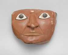 Head Fragment from a Large Ceremonial Jar, A.D. 700/800. Creator: Unknown