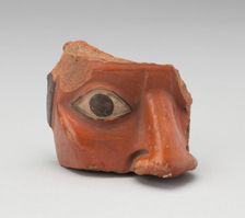 Head Fragment from a Large Ceremonial Jar, A.D. 700/800. Creator: Unknown