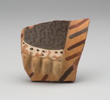 Head Fragment from a Large Ceremonial Jar, A.D. 700/800. Creator: Unknown