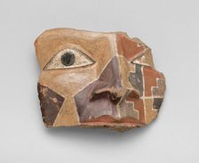 Head Fragment from a Large Ceremonial Jar, A.D. 700/800. Creator: Unknown