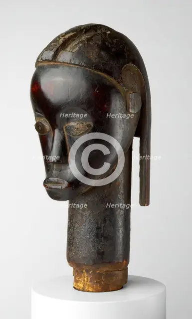 Head, Gabon, Mid-late 19th century. Creator: Unknown.