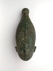 Head of the God Osiris, Egypt, Third Intermediate Period (about 1069-664 BCE). Creator: Unknown