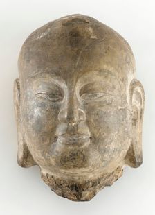 Head of the disciple Ananda, Northern Qi dynasty, 550-577. Creator: Unknown