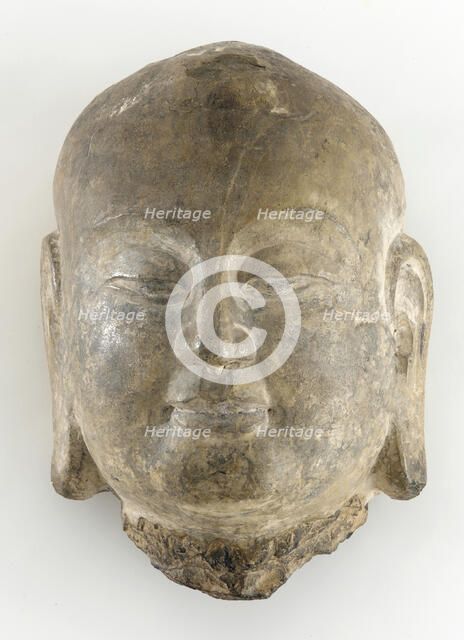 Head of the disciple Ananda, Northern Qi dynasty, 550-577. Creator: Unknown.