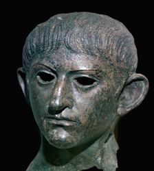 Head of the Emperor Claudius, Roman Britain, 1st century AD