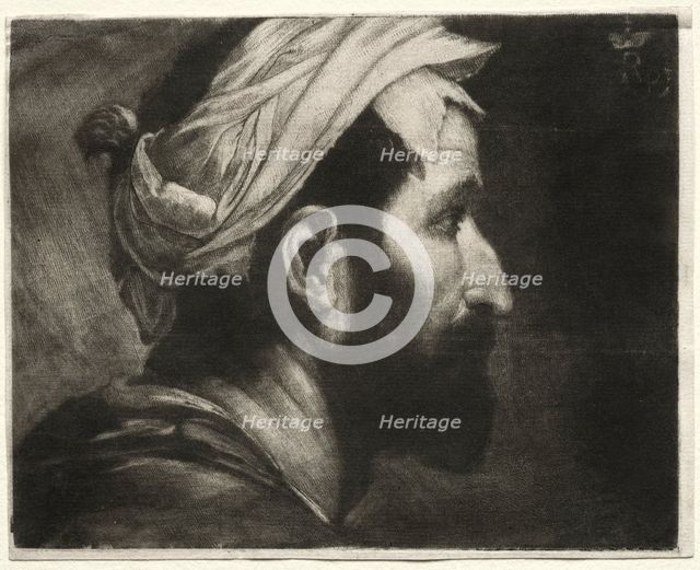 Head of the Executioner, c. 1658. Creator: Prince Ruprecht (German, 1619-1682).