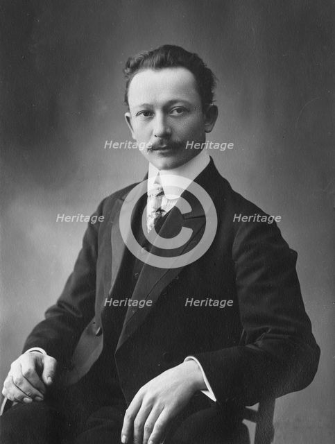 Head of the farm L.F. Radchenko., 1911. Creator: A. A. Antonov.