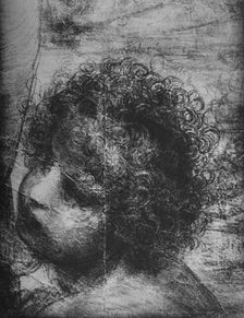Head of the Infant St. John - Virgin and Child with St. Anne and Infant St. John c1480 (1945). Artist: Leonardo da Vinci