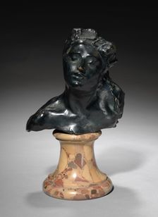 Head of the Little Martyr, c. 1880 - 1885. Creator: Auguste Rodin (French, 1840-1917)