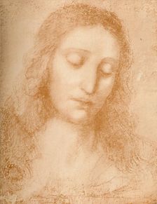 Head of the Redeemer c15th century, (1932). Artist: Leonardo da Vinci
