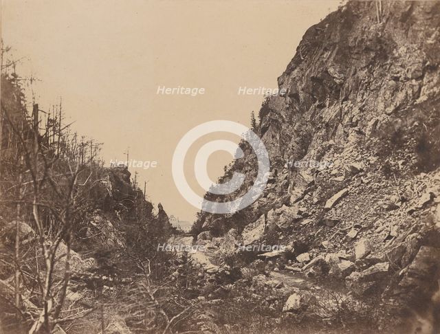 Head of the White Mountain Notch, Crawford House, 1854. Creator: James Wallace Black.
