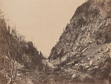 Head of the White Mountain Notch, Crawford House, 1854. Creator: James Wallace Black