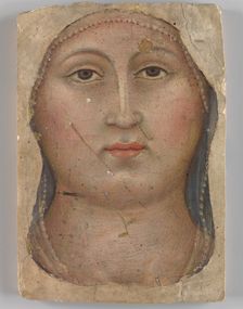 Head of the Virgin, ca. 1397. Creator: Taddeo di Bartolo