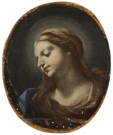 Head of the Virgin. Creator: Elisabetta Sirani