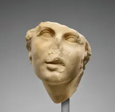 Head of Venus (Crouching Aphrodite type), 1st-2nd century A.D. Creator: Unknown