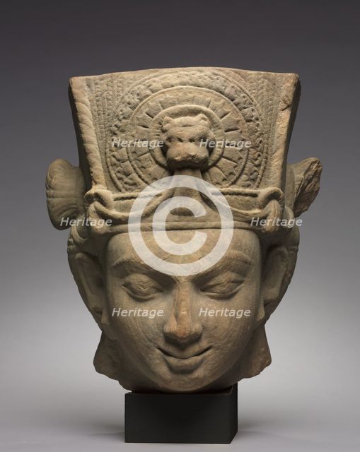 Head of Vishnu, 300s. Creator: Unknown.