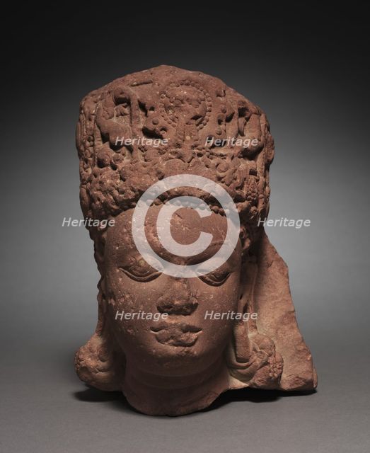 Head of Vishnu, 400s. Creator: Unknown.