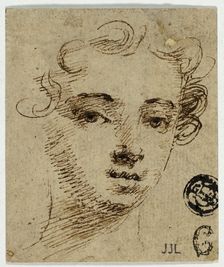 Head of Young Woman, n.d. Creator: Peter Lely