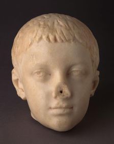 Head of Young Boy, 3rd Century. Creator: Unknown