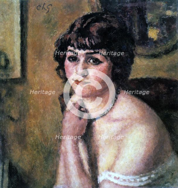 'Head of Young Girl', 1909. Artist: Charles Guerin