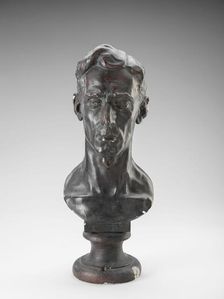 Head of Young Man, 1929. Creator: John G Prasuhn