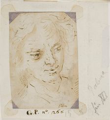 Head of a Man, 1600/11. Creator: Jacopo Palma
