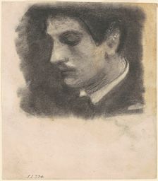 Head of a Man, 1875-1880. Creator: John Singer Sargent
