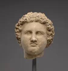 Head of a Man, 325-275 B.C. Creator: Unknown