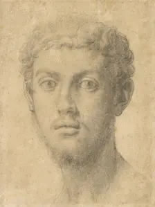 Head of a Man, about 1550-1555. Creator: Agnolo Bronzino