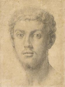 Head of a Man, about 1550-1555. Creator: Agnolo Bronzino