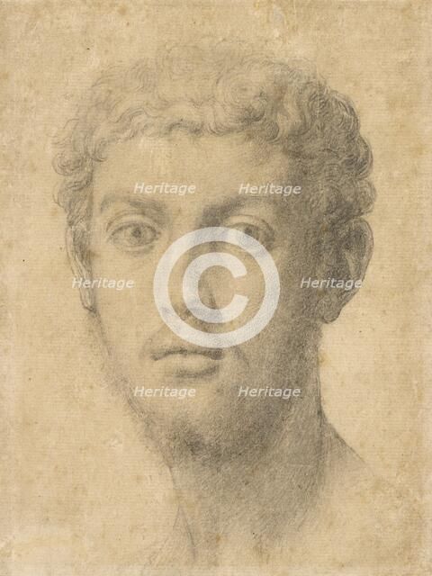 Head of a Man, about 1550-1555. Creator: Agnolo Bronzino.