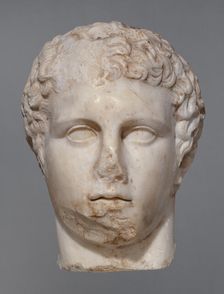 Head of a Man (Ares Ludovisi type), 1st-2nd century A.D. Creator: Unknown