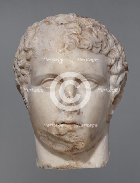 Head of a Man (Ares Ludovisi type), 1st-2nd century A.D. Creator: Unknown.