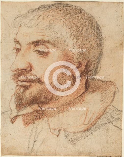 Head of a Man, c. 1600. Creator: Unknown.